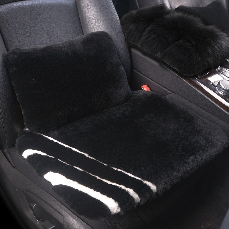 沃尔沃xc60专用毛绒三件套s60s90新汽车羊毛坐垫v90/v60volvo座套