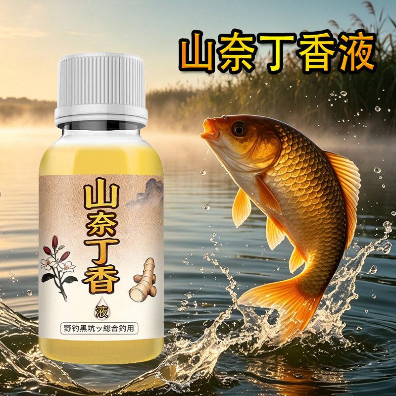 山奈丁香液钓鱼鱼饵添加剂野钓黑坑中生物信息素鱼饵鱼饵鲫鲤鲢鳙