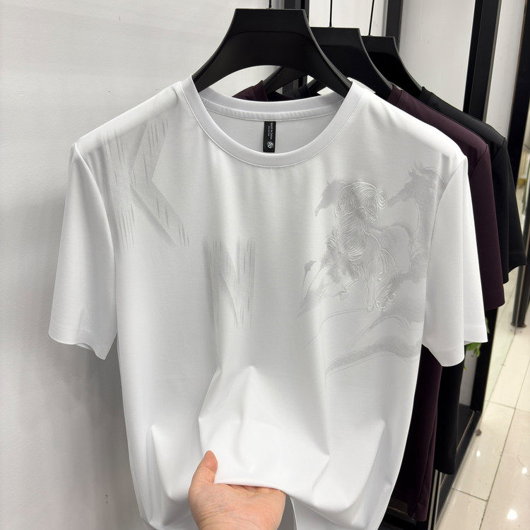 圆领常规款宽松型其它夏季T恤