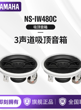 Yamaha/雅马哈 NS-IW480C 3声道吸顶音箱（一对）
