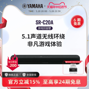 蓝牙电脑回音壁5.1声道环绕音响游戏音箱 C20A 雅马哈 Yamaha