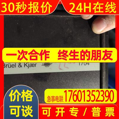 【B&K】丹麦Bruel&Kjaer 1704-C-102适调放大器 议价