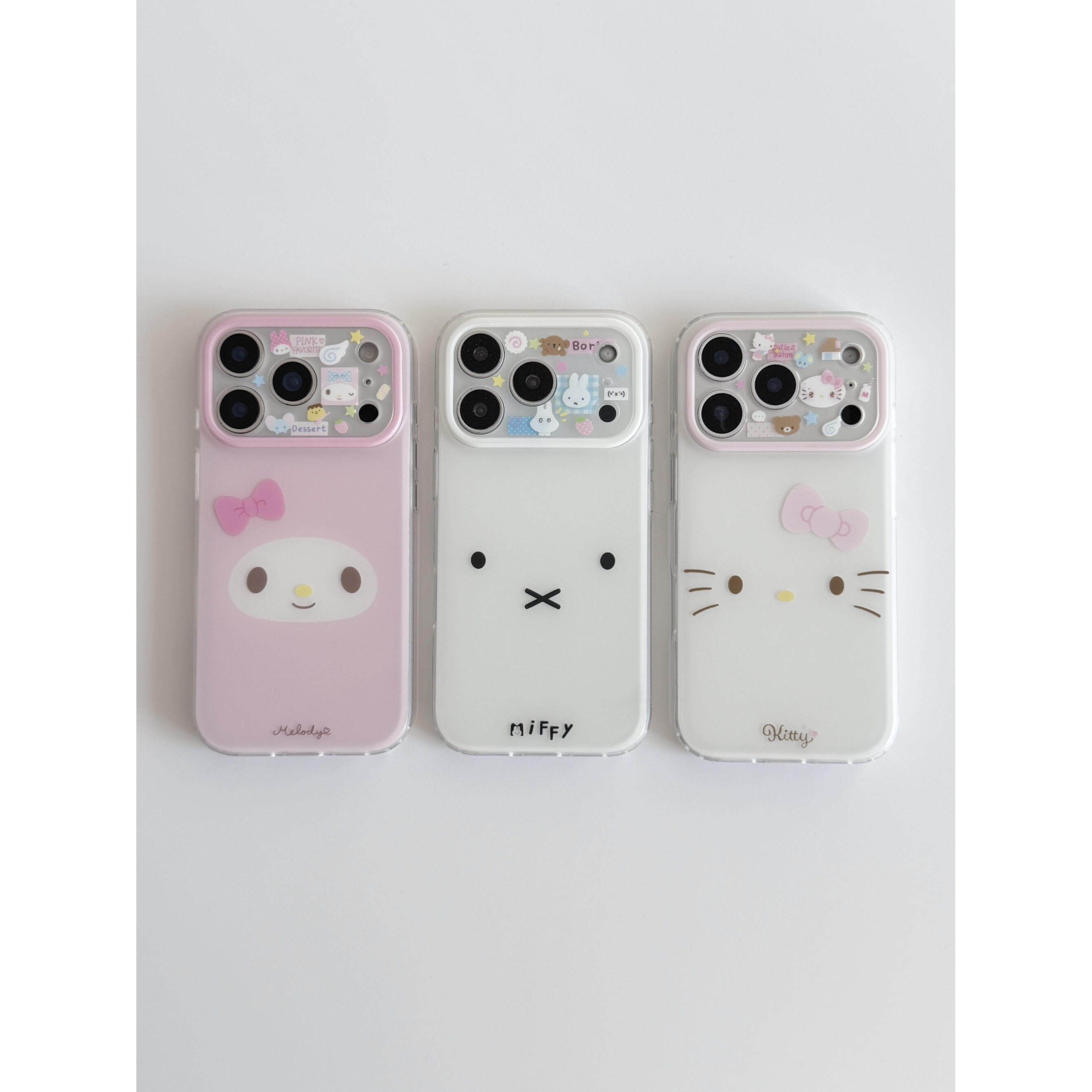 适用软萌磨砂卡通苹果17/16/15Promax手机壳13/14 · 苹果17promax melody