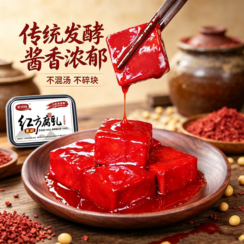 老才臣红油香辣腐乳下饭拌面蘸料