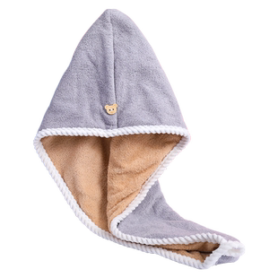 双层加厚干发帽女强力吸水速干包头发毛巾擦头洗头新款包头巾浴帽