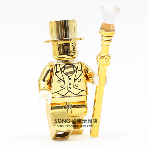 全套限量品高mrgold电镀小人仔