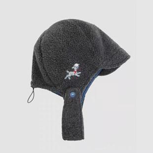 韩国代购freckle小羊刺绣帽子经典可爱减龄软糯保暖飞行员护耳帽