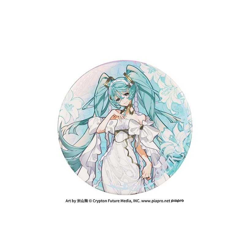 初音未来 feat. 米山舞  徽章透卡立牌周边 官方正版