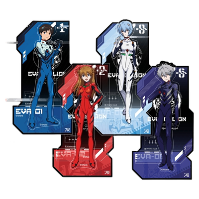 LOFTER官谷新世纪福音战士周边 EVA待机准备系列 镭射亚克力立牌