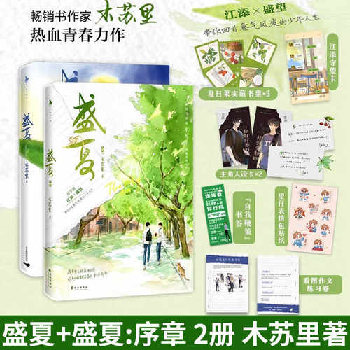 官方正版 盛夏(某某)1+2小说实体书 木苏里著