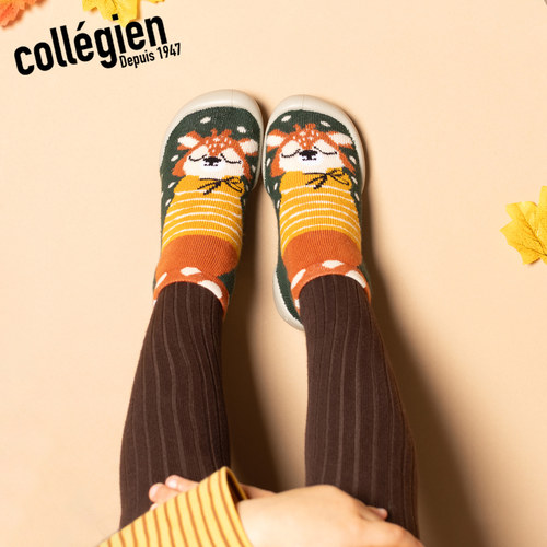Collegien秋季宝宝软底地板鞋