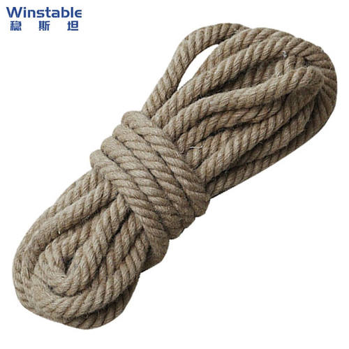 稳斯坦WST111麻绳捆绑绳打包绳手工编织绳子长度可定制12mm*10m