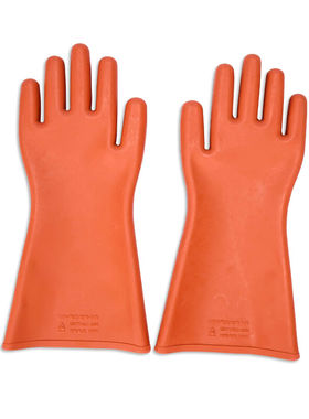 征安ZA00112KV高压带电作业绝缘手套电工电力橡胶防电耐压12千伏