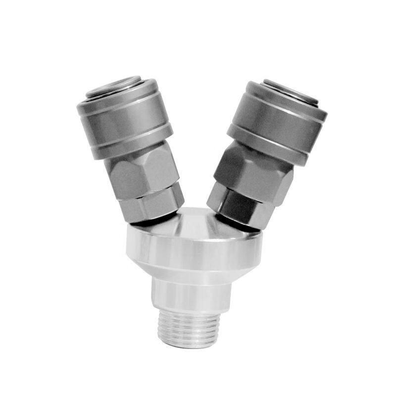 C式自锁接头自锁圆二通SMV0SMV外丝自锁圆三通OSMYSMY外丝哑光OSM