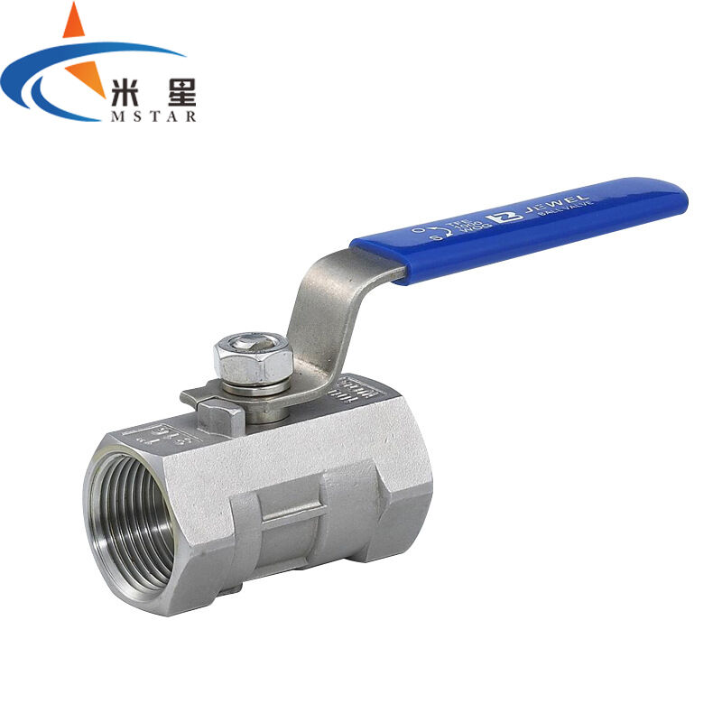 米星MS-YP01一片式内螺纹球阀不锈钢球阀直通式丝扣球阀201不锈钢