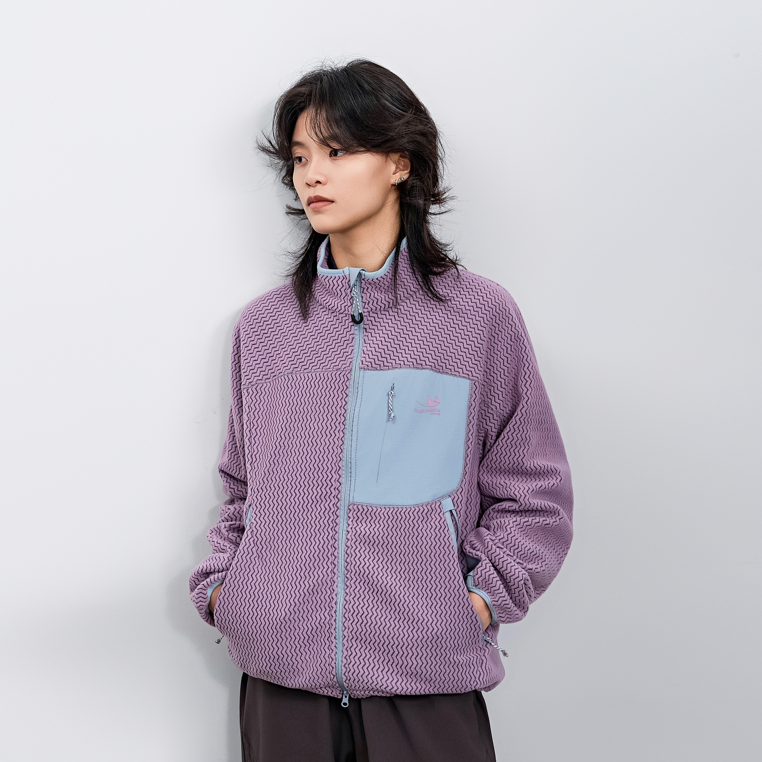 CIWORK户外运动风抓绒衣