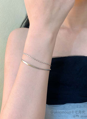 叠戴好好看啊设计感手链