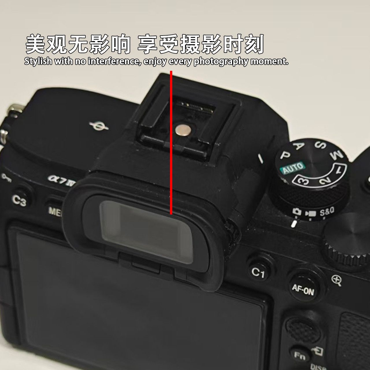 适用于索尼A7M4/A7R5/A7R6A1/A7M5/A6500目镜取景器膜胶粘钢化膜A7M3/A7R3/A7M2/A7R4/A6000/A6100/A6300