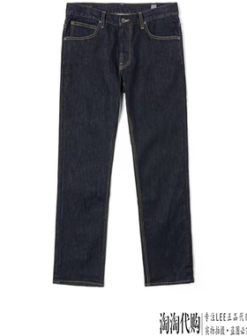 Lee牛仔裤男秋冬款加绒直筒水洗经典原色LMB246726203488-898L00
