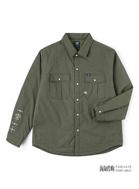 Lee棉服男25秋冬款101+刺绣保暖防寒外套LMT011007209244-A09130