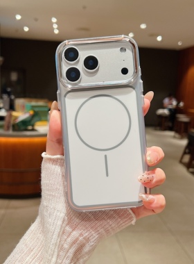 新款细圈磁吸适用于苹果iPhone17Promax男女款白色17Air透明iPhone16Pro保护套Magsafe手机壳15高级感14磨砂