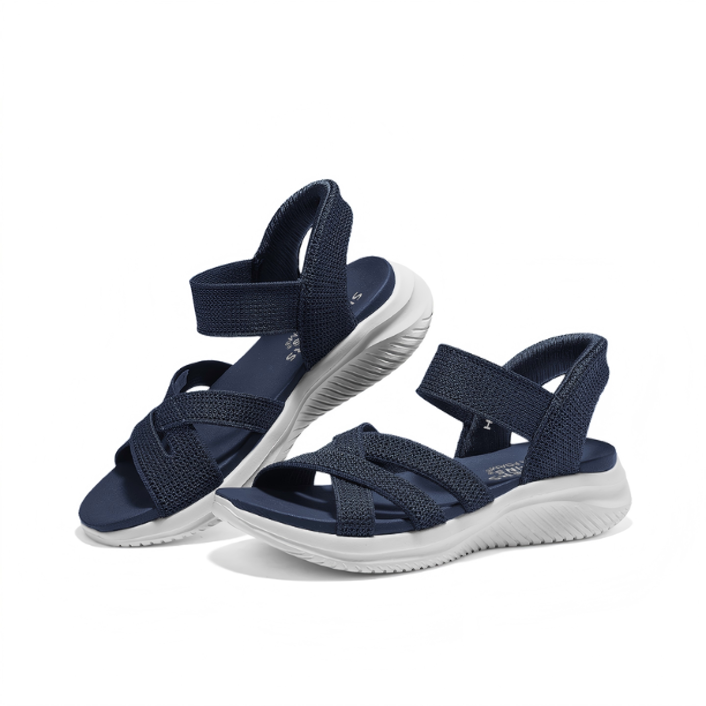 Skechers斯凯奇2026新款春夏季女士舒适时尚休闲闪穿凉鞋164085