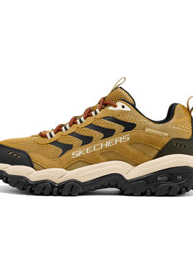 Skechers斯凯奇新款男士舒适柔软透气耐穿缓震户外休闲鞋237777C