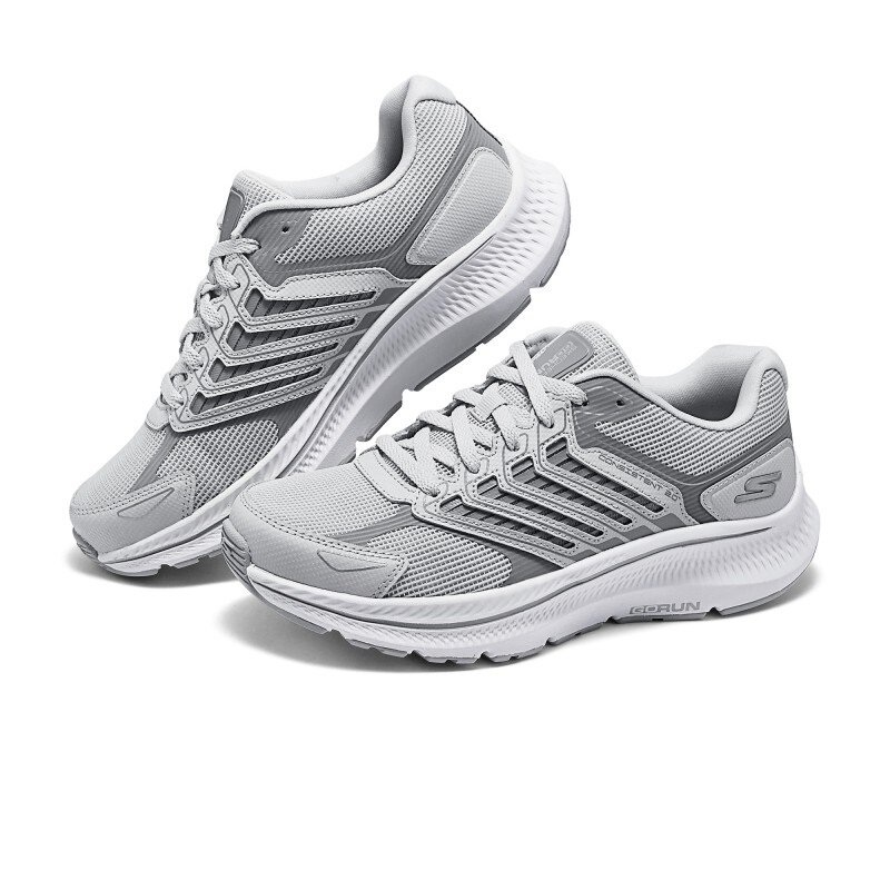 skechers斯凯奇秋冬轻便运动基础跑步女款时尚舒适休闲鞋128609