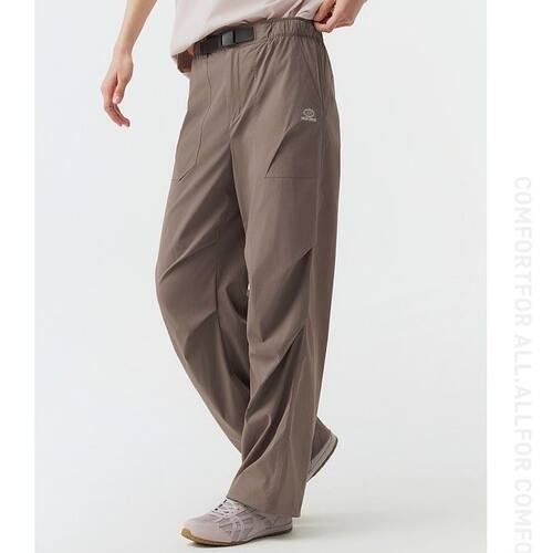 skechers斯凯奇女子新款梭织吸湿排汗宽松运动裤伞兵裤L226W044