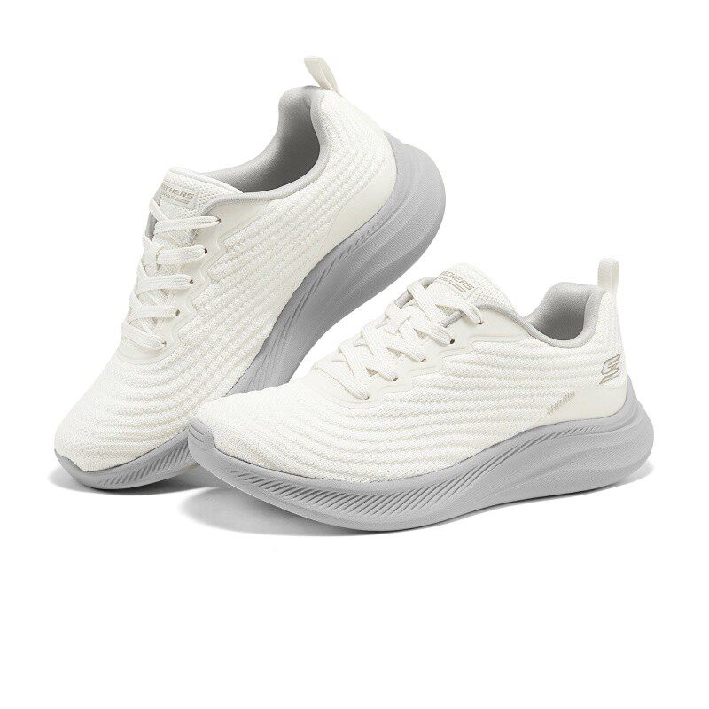 Skechers斯凯奇夏季女鞋舒适百搭透气厚底增高休闲运动鞋117731