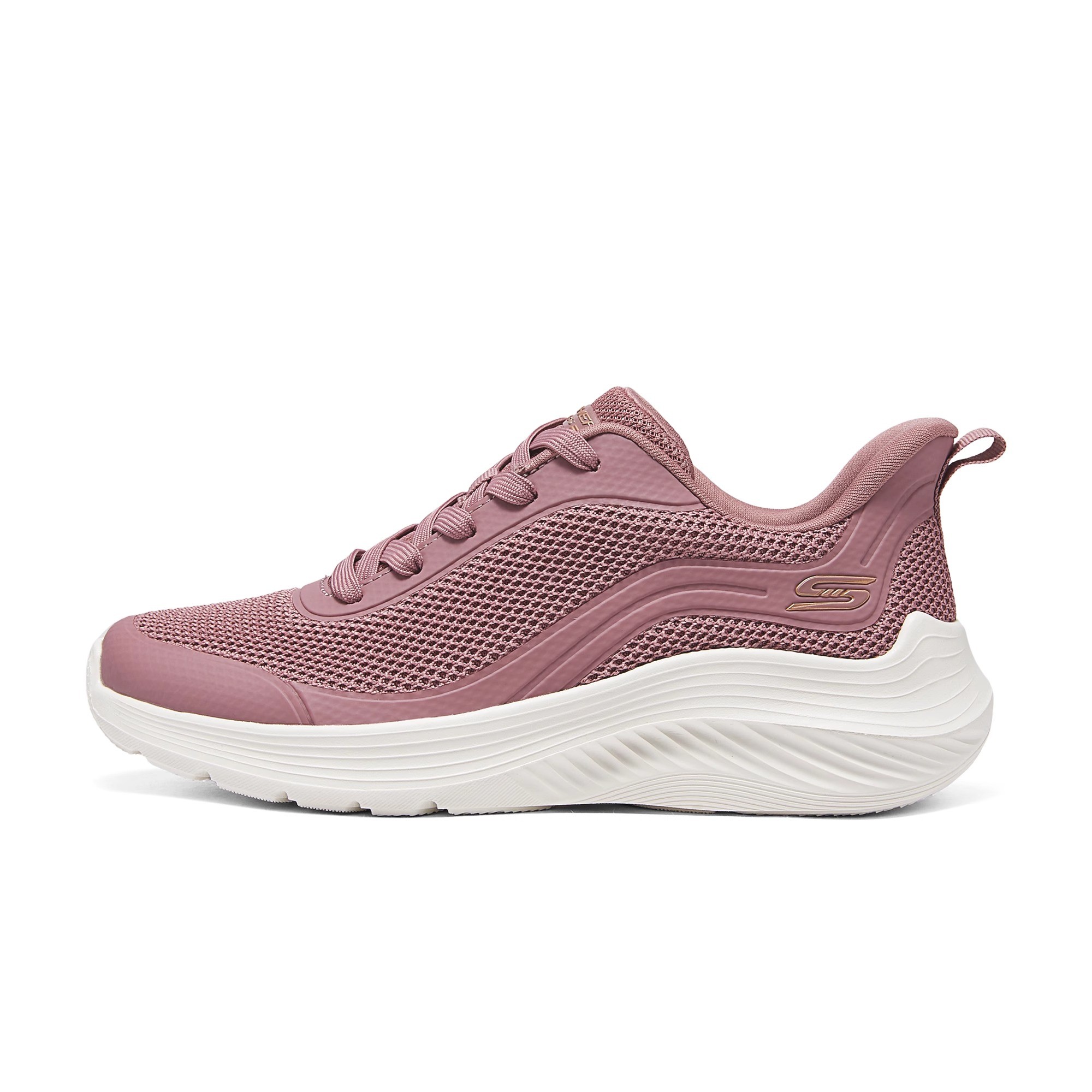 Skechers斯凯奇夏季新款女子透气缓震厚底休闲跑步鞋运动鞋117483