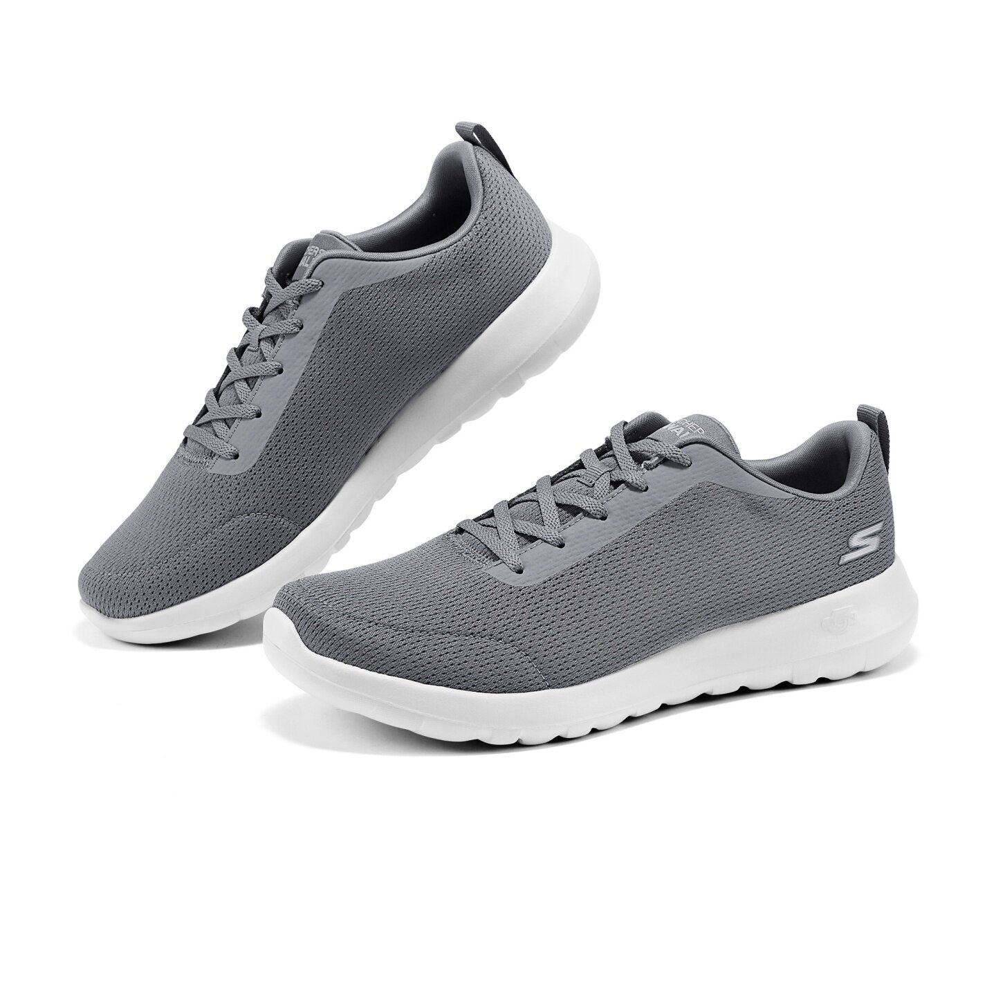 Skechers斯凯奇25新款男士舒适百搭透气绑带运动休闲健步鞋216685