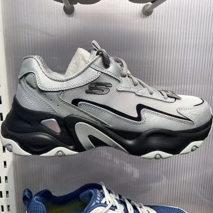 150524 232494舒适休闲厚底增高运动鞋 斯凯奇春季 糯米熊男女老爹鞋