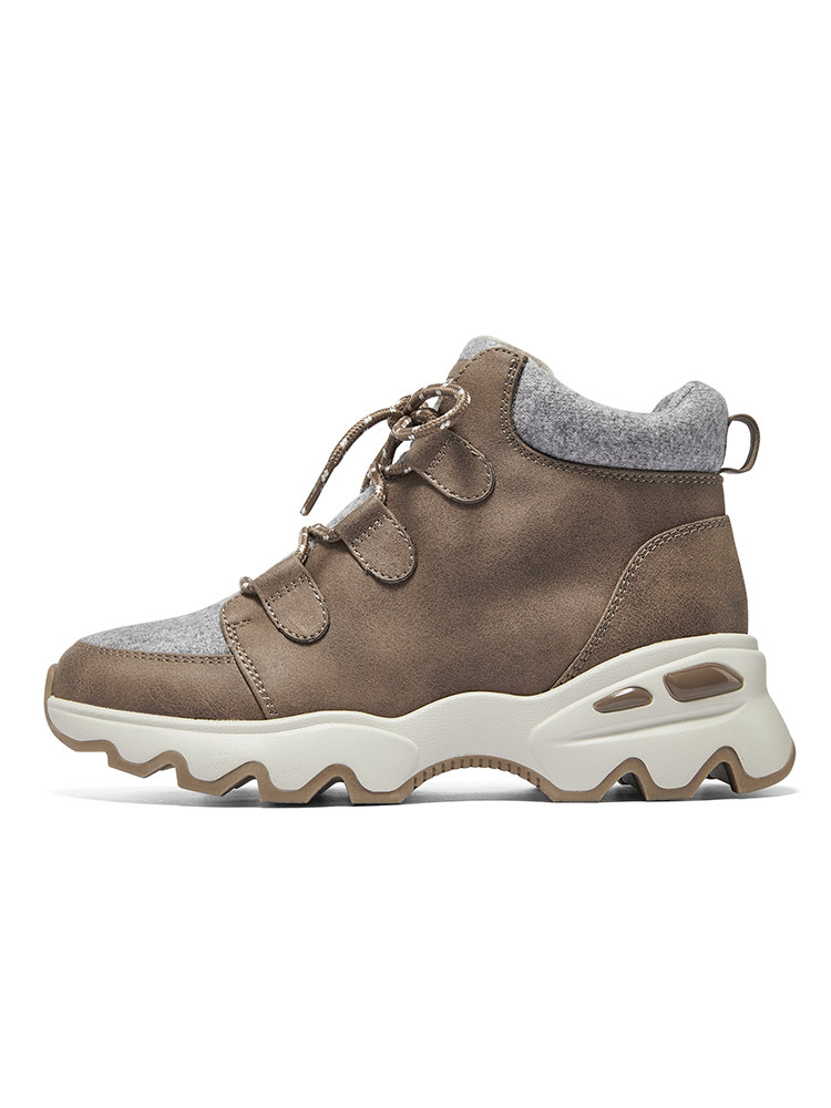 Skechers斯凯奇秋冬女士户外保暖雪地靴防滑耐磨休闲漫步鞋167841