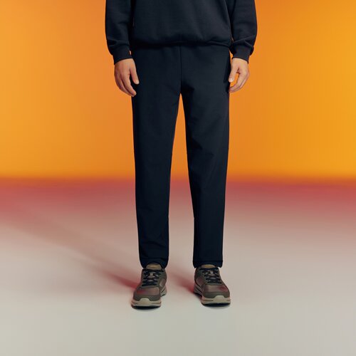 Skechers斯凯奇2025新款男士轻盈舒适休闲防泼水梭织长裤P425M021
