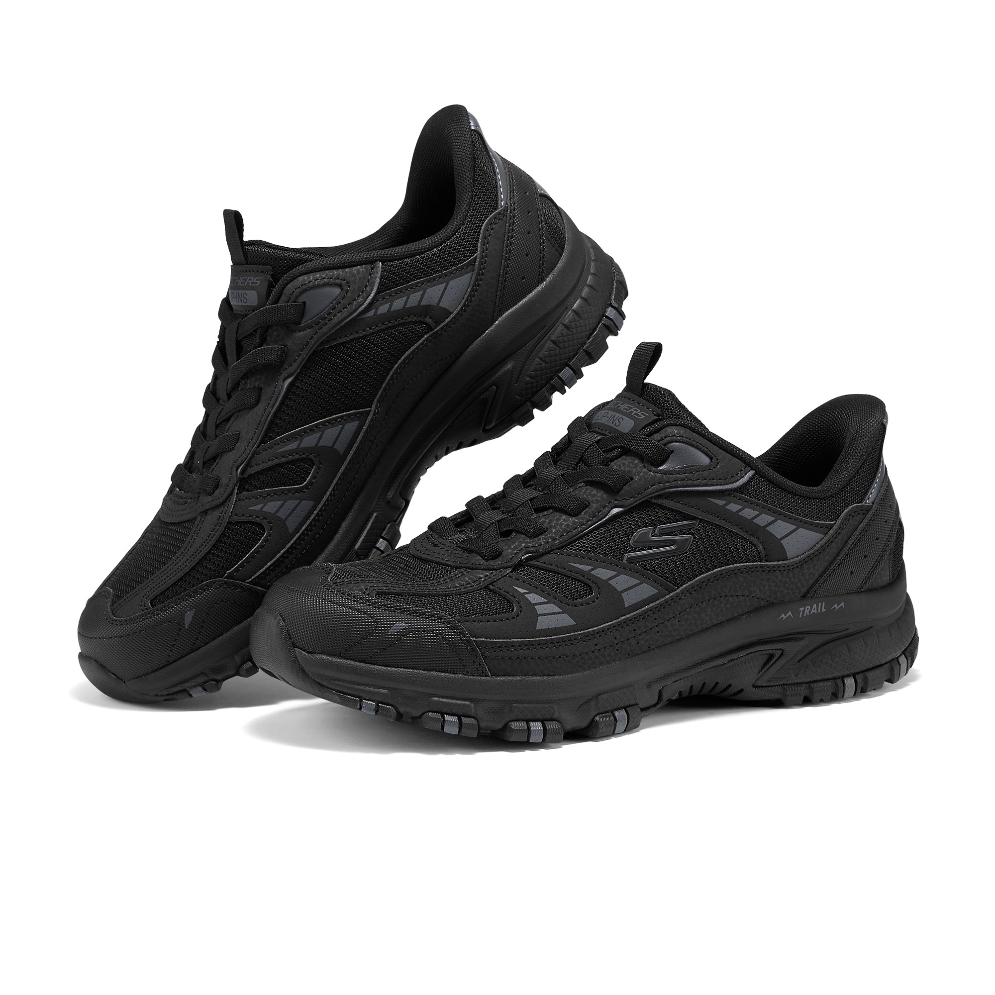 Skechers斯凯奇新款男士户外减震耐磨轻便缓震休闲运动鞋237753C