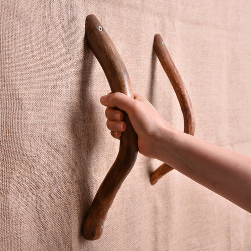 北欧树枝门把手民宿装饰木门拉手