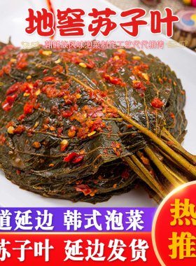 延边苏子叶泡菜245g韩式韩国风味苏子下饭菜延吉朝鲜族辣白菜咸菜