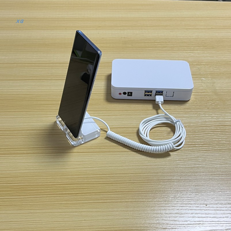 适用于vivo苹果平板体验台一拖六八十多路手机防盗报警器展示支架