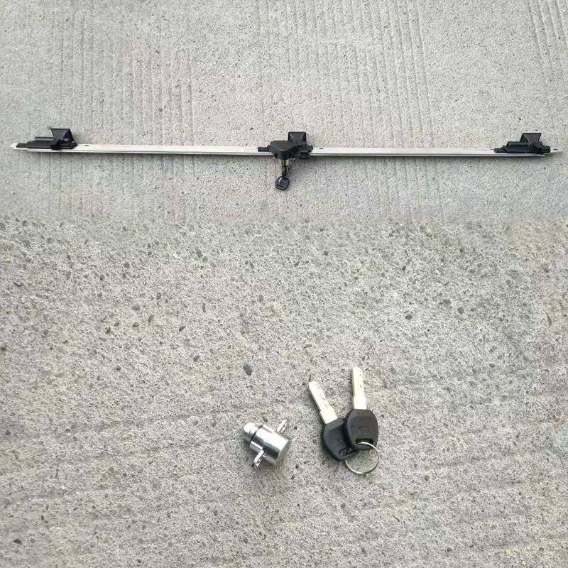 适用于汽车车顶行李箱安装配件车顶箱支撑杆行李架静音横杆车载架