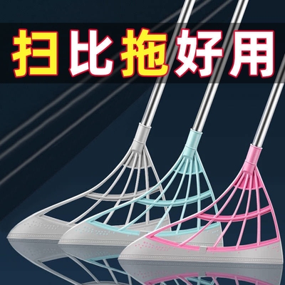 万能扫把魔术替换头水刮拖把洗澡干湿两用扫帚洗手间扫水不粘毛发