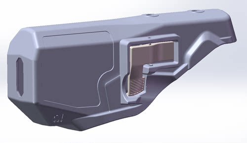 T7 Taser7 Blackhawk Taser 复刻快拔套 打印 注塑