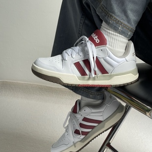 阿迪达斯Adidas Neo Entrap 男女经典复古耐磨低帮运动板鞋JQ3926