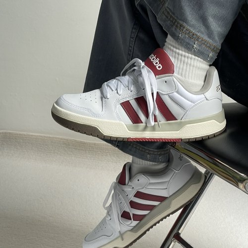阿迪达斯Adidas Neo Entrap 男女经典复古耐磨低帮运动板鞋JQ3926