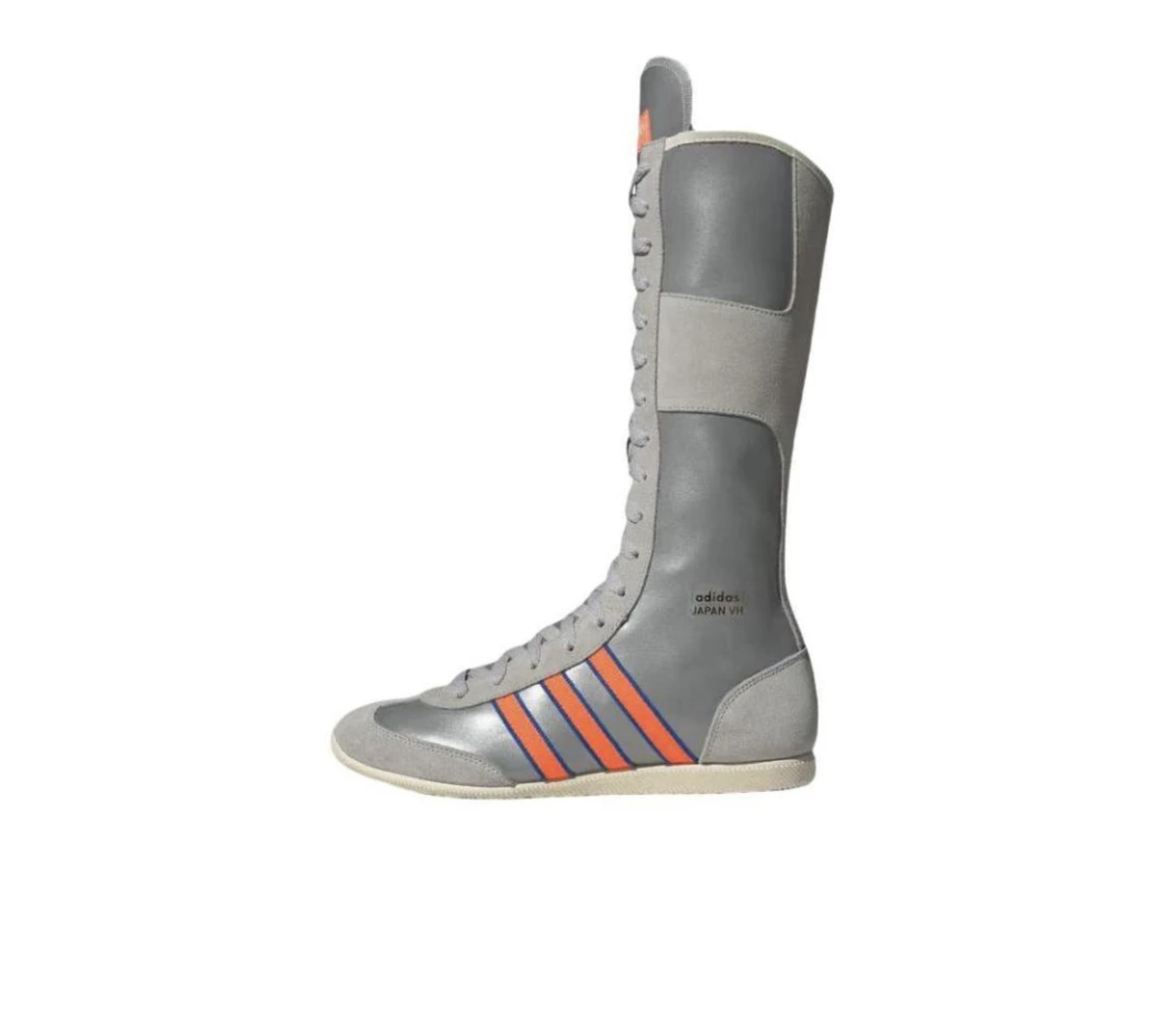 adidas JAPAN VH W 系带 低跟 平跟舒适圆头复古运动时装靴IF9636