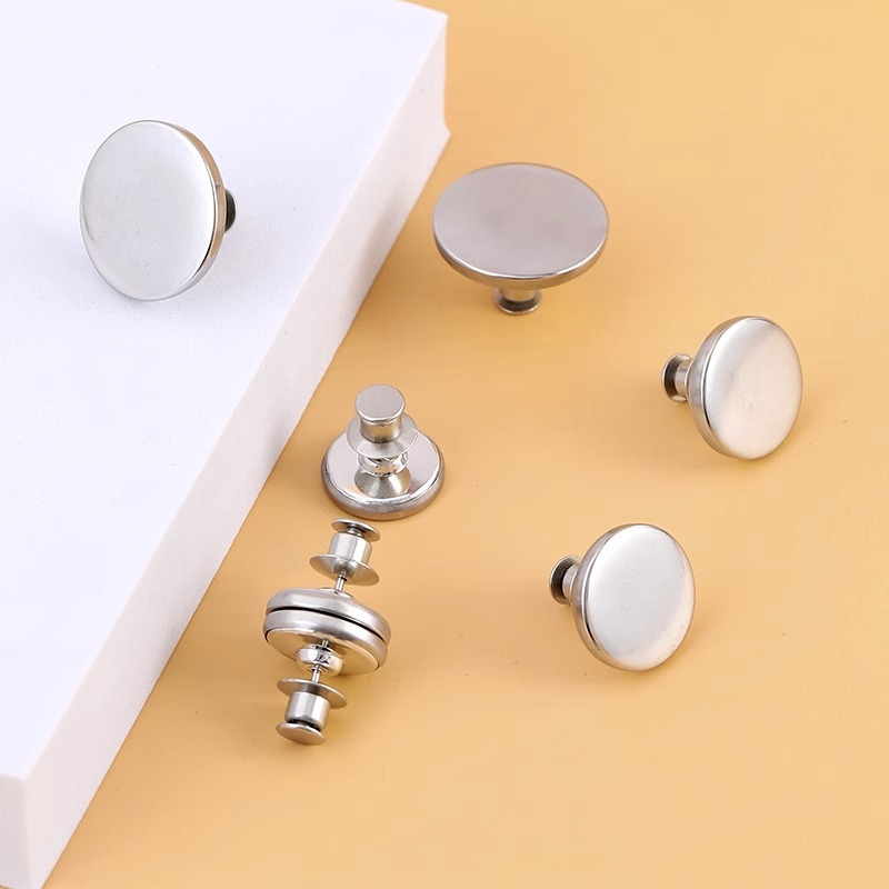 磁铁固定器窗帘磁吸闭合扣免钉绑带门帘遮光床帘扣环合拢夹子对吸