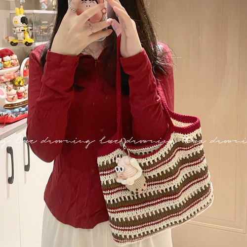 手工钩针钩针编织溺水小苑