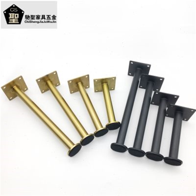 不锈钢浴室柜腿电视柜脚茶几腿沙发脚可调节支撑腿斗柜五金脚拉丝