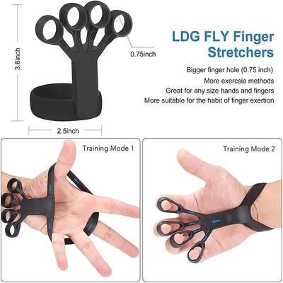 Silicone Finger Trainer Wrist Srength Exercise Hand Grip Fin