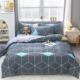 double flat bedsheet 4pc bed set student single sheet cover